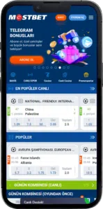 Mostbet Mobil İndir